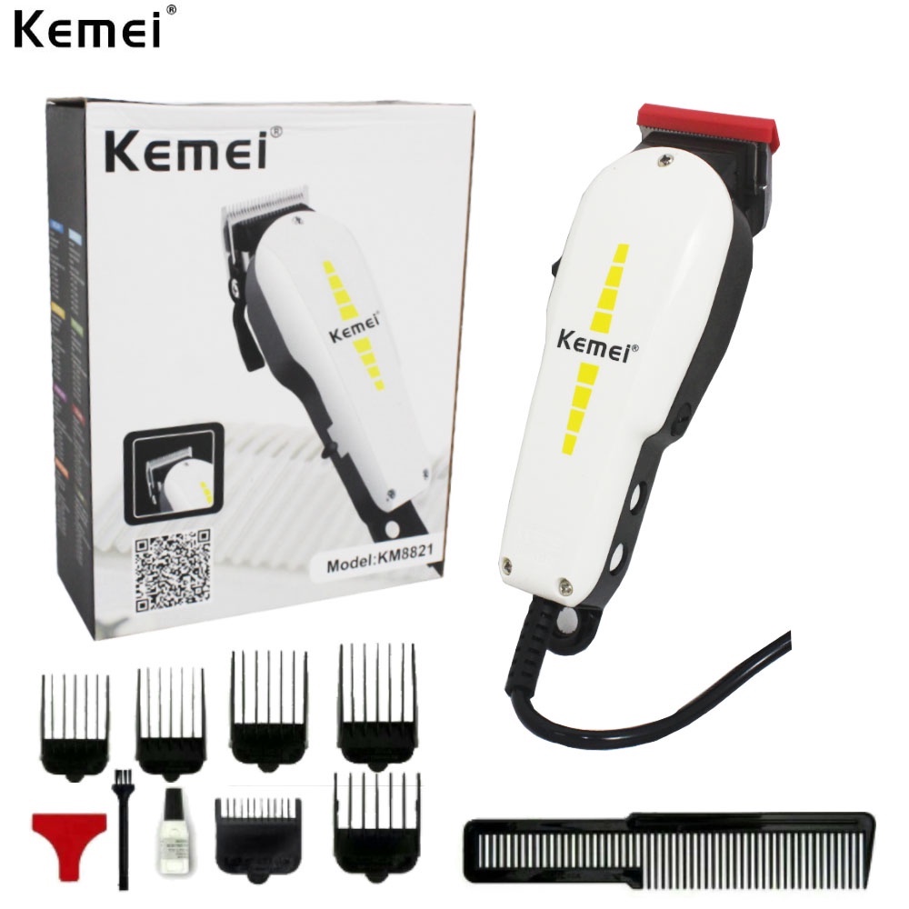 KEMEI KM 8821 MESIN ALAT CUKUR RAMBUT CLIPPER