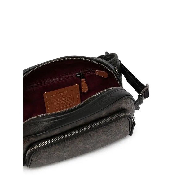 COACH HITCH BELT BAG IN SIGNATURE CANVAS WITH HORSE AND CARRIAGE PRINT (C1063)
