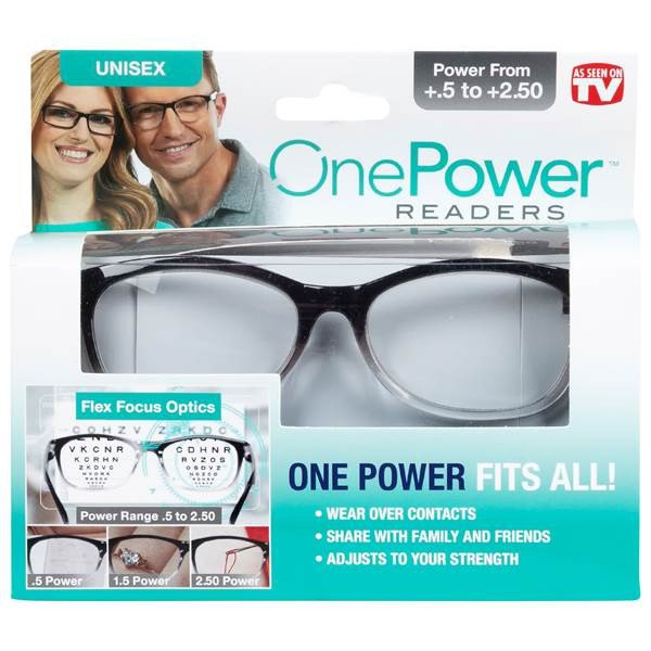 VOM Kacamata Baca Plus Auto Focus ONE POWER READERS Unisex 0610