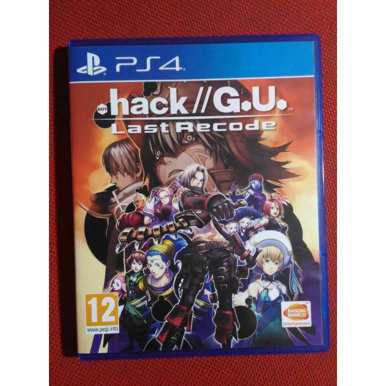 kaset game bd ps4 ps 4 playstation hack .hack//g.u. g.u. gu last recode 2nd bekas used preowned