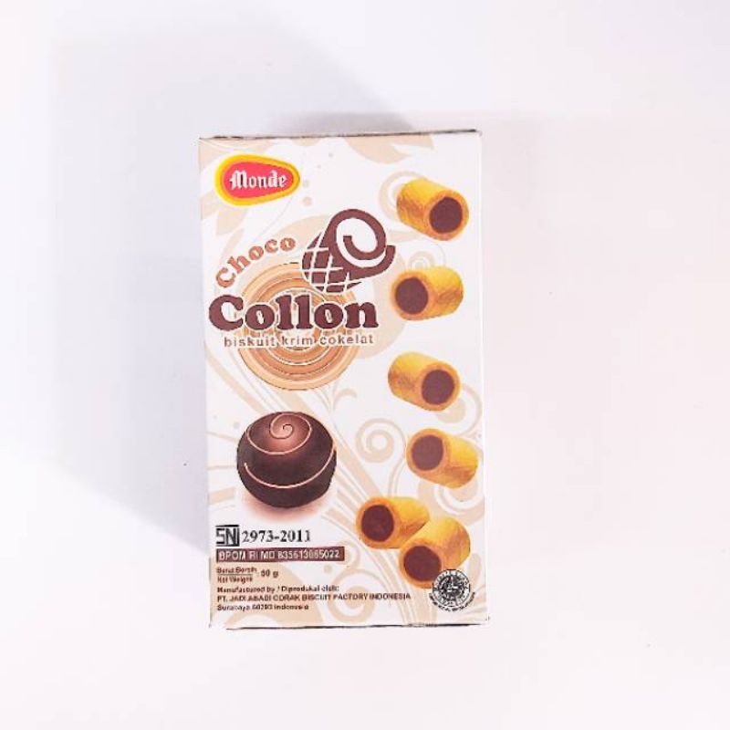 

Monde collon biskuit isi Choco