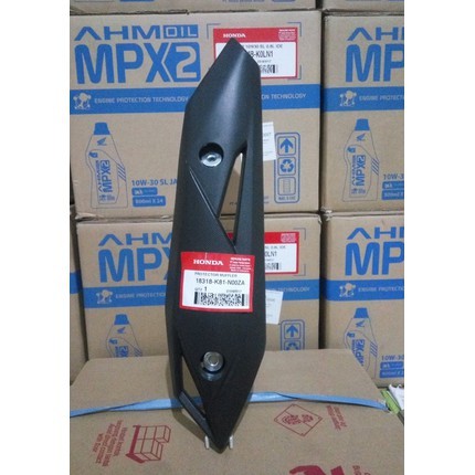 COVER KENALPOT TAMENG KENALPOT TUTUP KENALPOT HONDA BEAT ESP ORIGINAL HONDA BEAT ESP 18318K81N00ZA