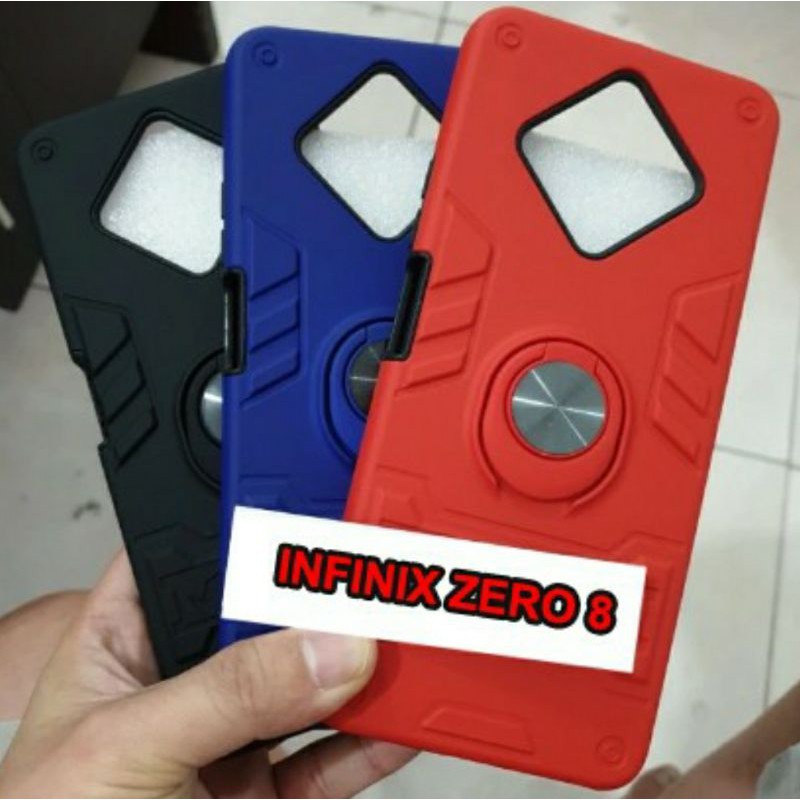 HARDCASE - CASE THUNDER INFINIX ZERO 8 - CASE ARMOR RING INFINIX ZERO 8