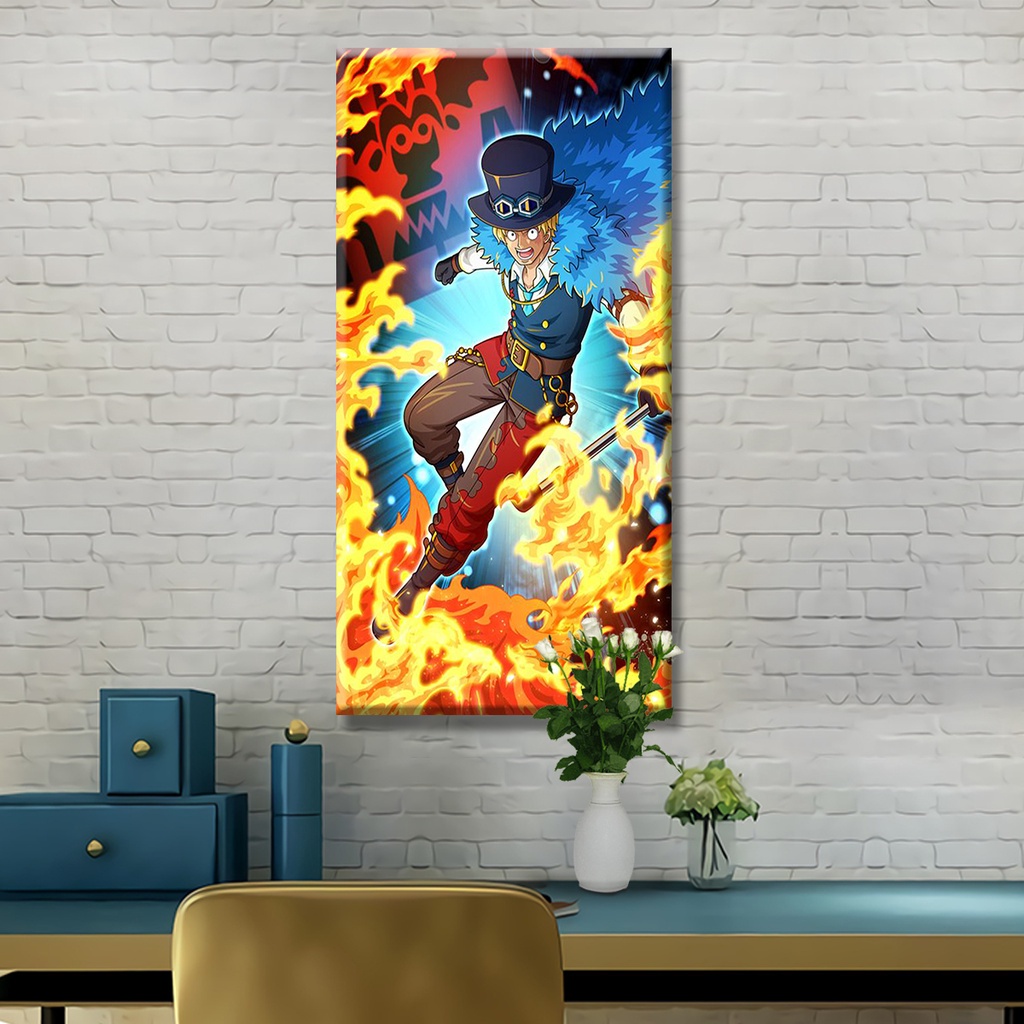 Jual hiasan dinding ruangan kamar aesthetic gambar anime ukuran 15x30