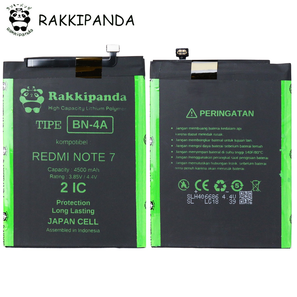 R/K- RakkiPanda - BN4A BN 4A Redmi Note 7 / Redmi Note 7 Pro Batre Batrai Baterai