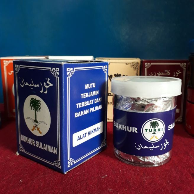 BUHUR SULAIMAN - Bukhur Turki - Toples Plastik 50gram