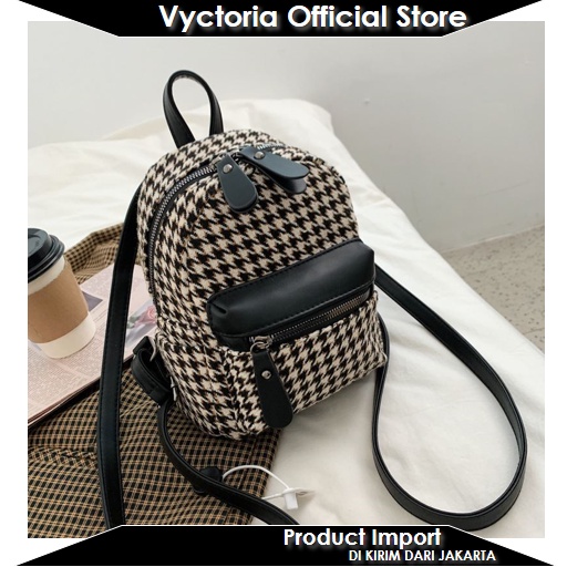 (COD) Vyctoria VOS6323 Tas Ransel Wanita Import Backpack Promo EL6323 CR7552 LT1969 JT83145 GT1895 BQ3278 6323 83145 1969 7552 3278 1895 201358