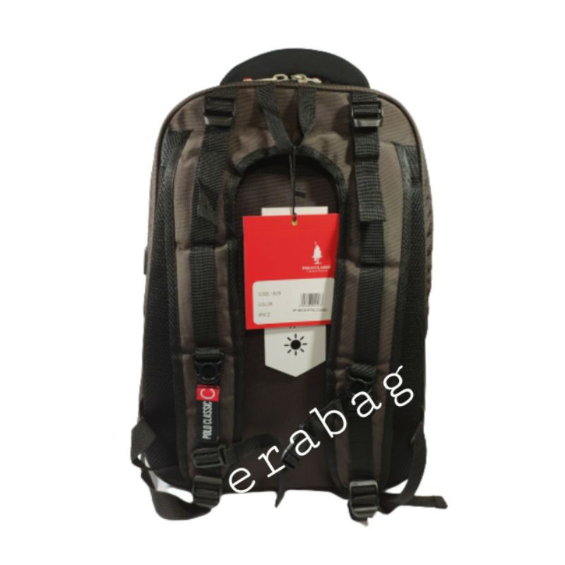 POLO CLASSIC Ransel super backpak laptop original tas punggung kerja Jumbo 18in 1680226