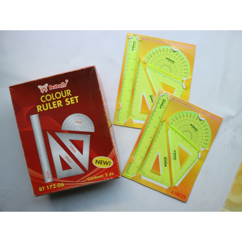 

PENGGARIS WARNA SET BUTTER FLY/PENGGARIS