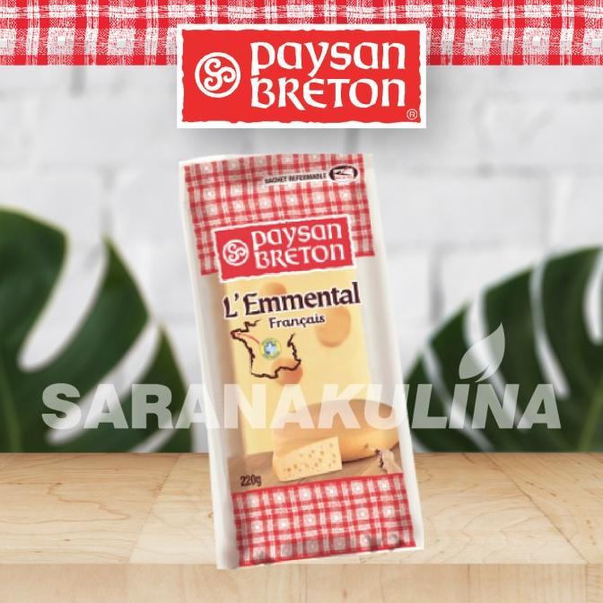 

BAYAR DITEMPAT Paysan Breton Emmental Cheese 250gr (Pengiriman hanya Gojek/grab)