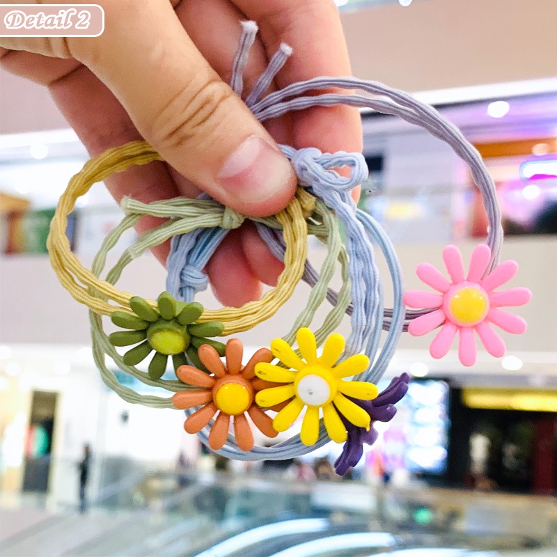 TERBARU COD iKat Rambut Fashion Bunga Daisy Untuk Wanita Bisa Jadi Gelang ACC02 R2a