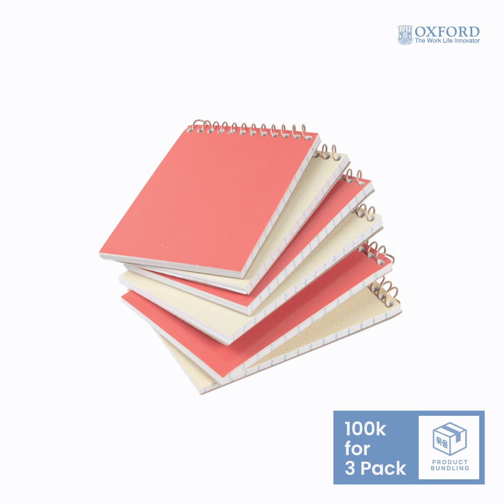 

Buku Tulis Spiral Pocket (get 3pack)