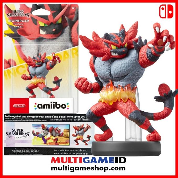 Amiibo Incineroar (Super Smash Bros)