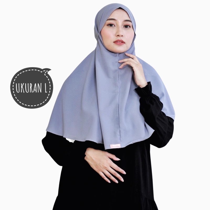 Nouri Avani - Hijab Bergo Jilbab Maryam Instant Simple Tali Sport Hamidah Diamond Syari Premium