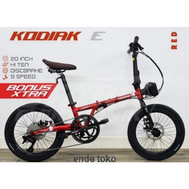 sepeda lipat pacific kodiak E 16 inch