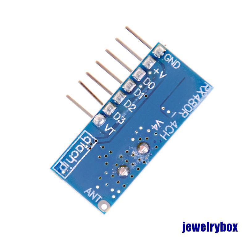 (Jewelrybox) Modul Decoder Receiver Wireless Rf 433mhz 1527