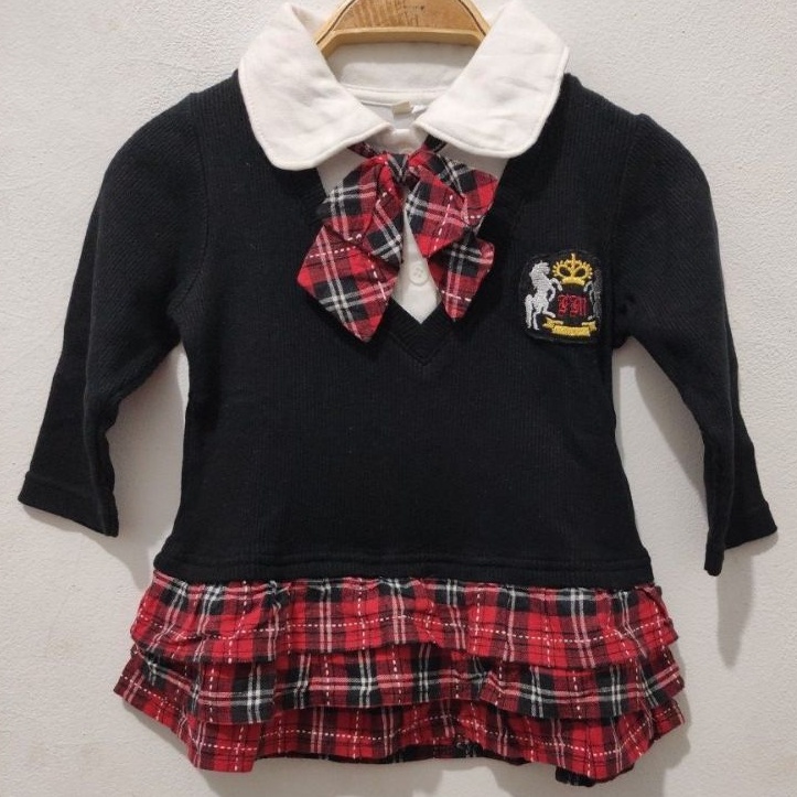 Dress Academia Anak (preloved)