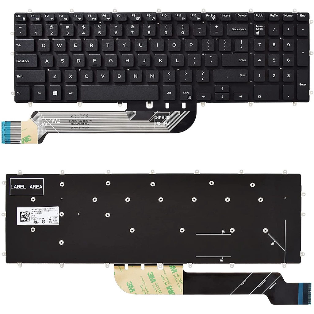 Keyboard Laptop Dell G7 G3-3579 3779 G5-5587 G7-7588