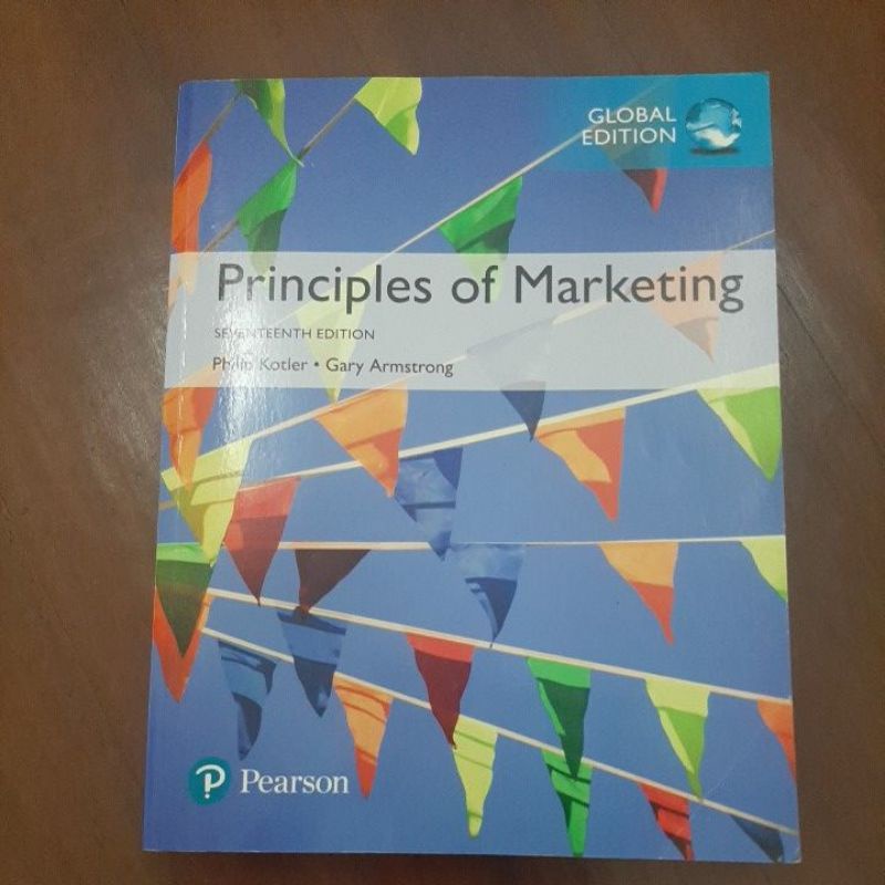 

Principles of Marketing 17th Edition by Philip Kotler and Gary Armstrong