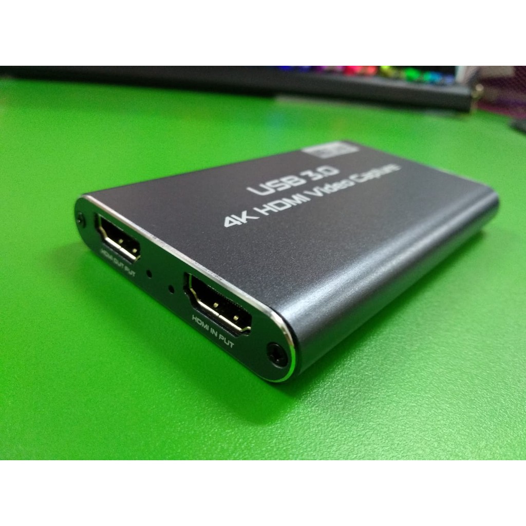 Usb3.0 4k hdmi video capture - game capture live streaming dual hdmi ezcap hu30