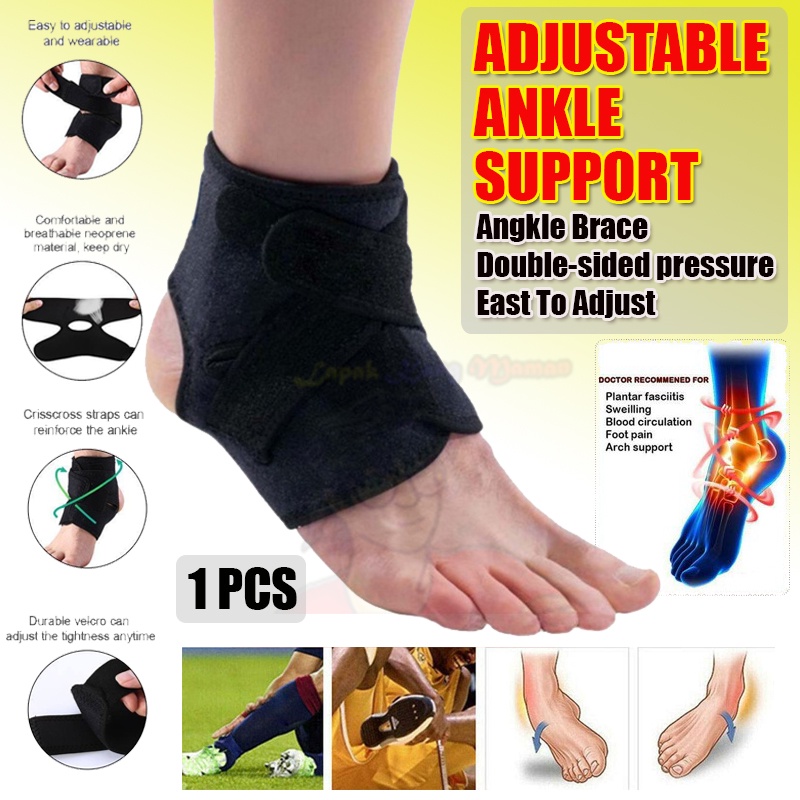 Deker Pelindung Engkel Kaki Angkle Brace Ankle Support Body Support