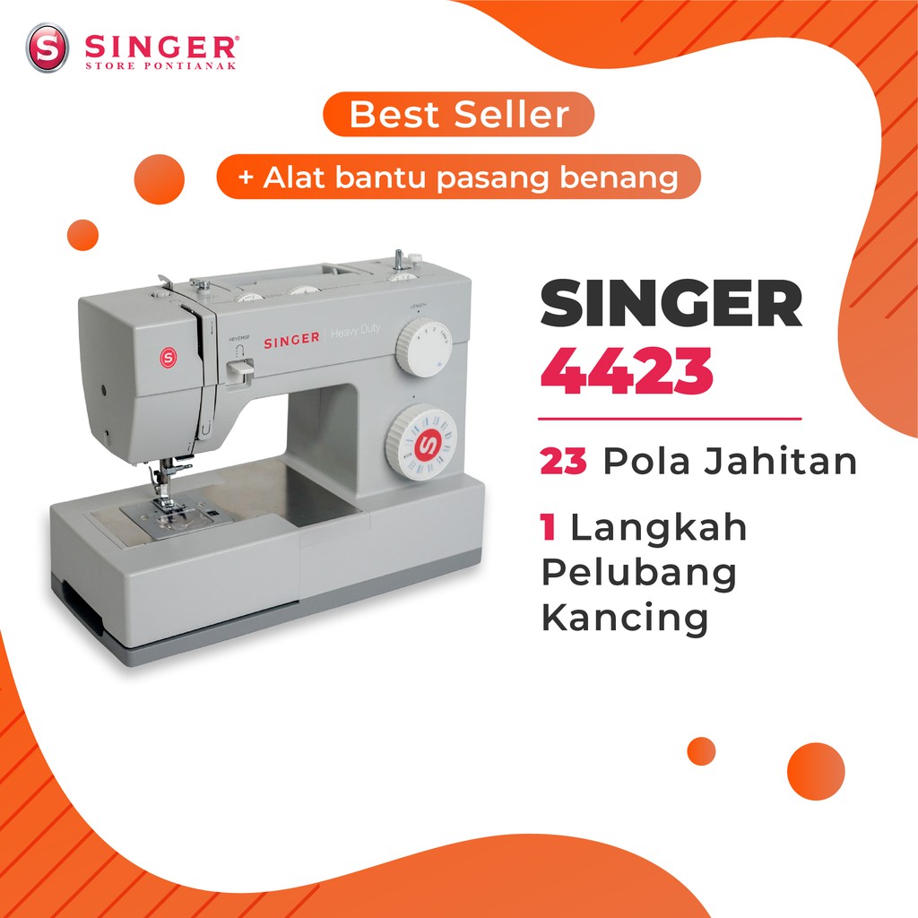 Mesin Jahit Singer 4423 Heavy Duty