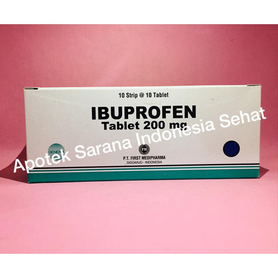IBUPROFEN 200 TAB PER BOX