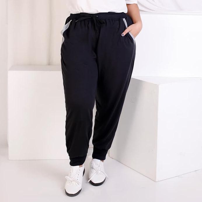 MAURA JUMBO  CELANA  JOGER PANJANG  WANITA  UKURAN  BIG SIZE 