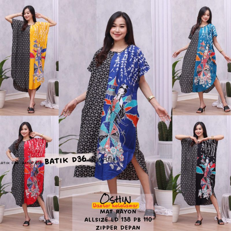 Baju Tidur Daster Lowo Rayon_Jumbo_Oshin