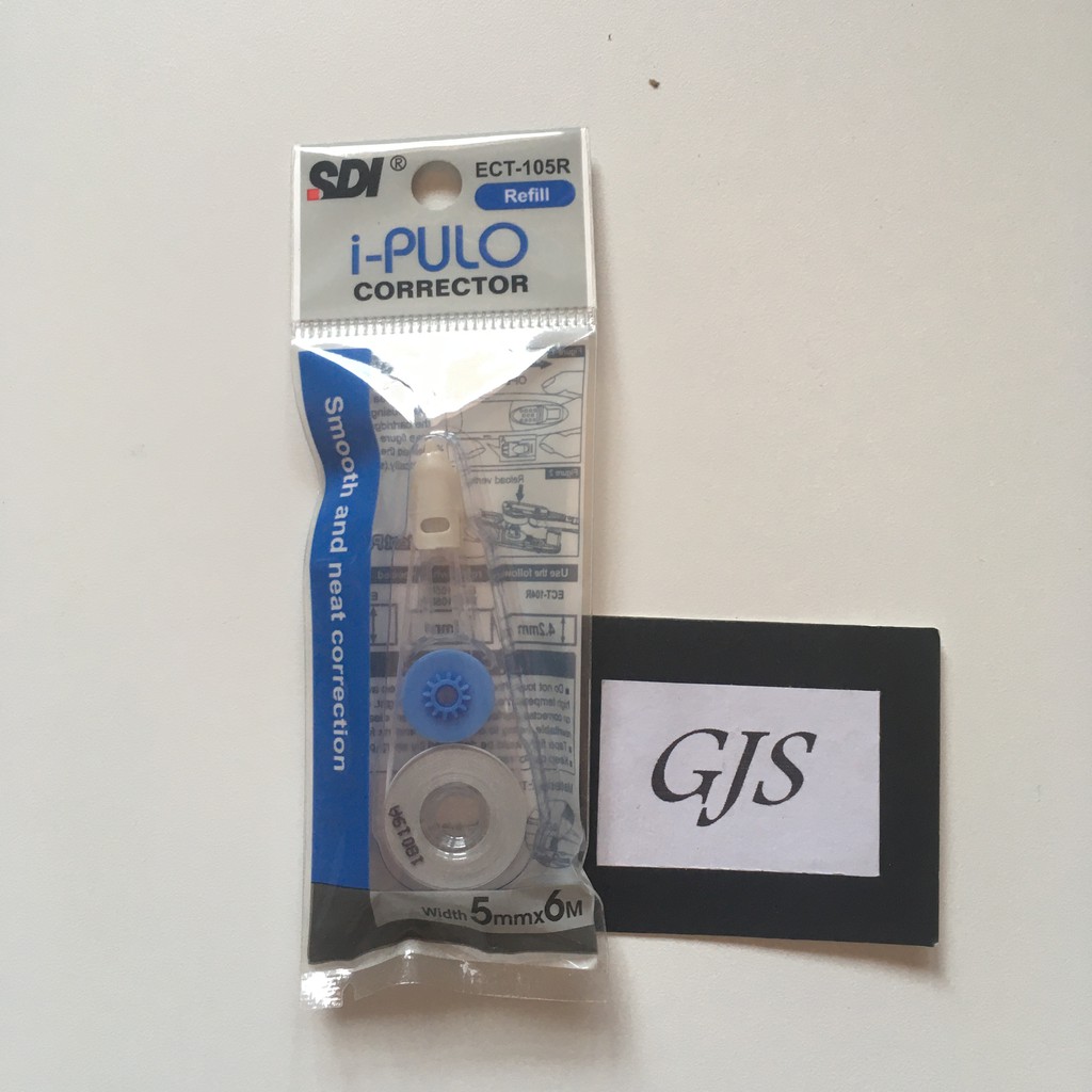 

Refill Correction Tape I-PULO SDI ECT-105R/Correction Tape/Tip-EX