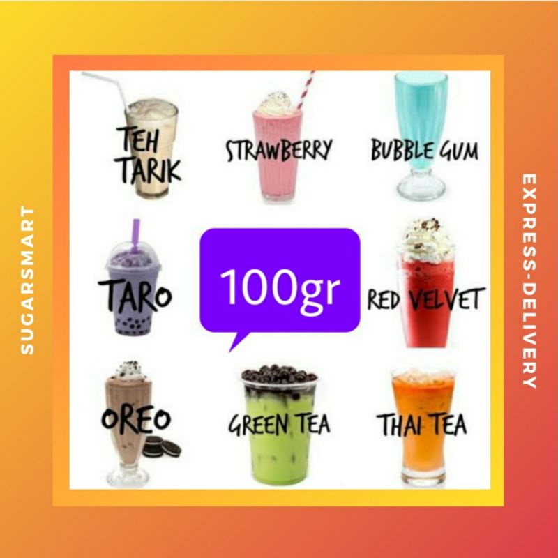 Bubuk Minuman 100gr (Kemasan Standing Pouch)