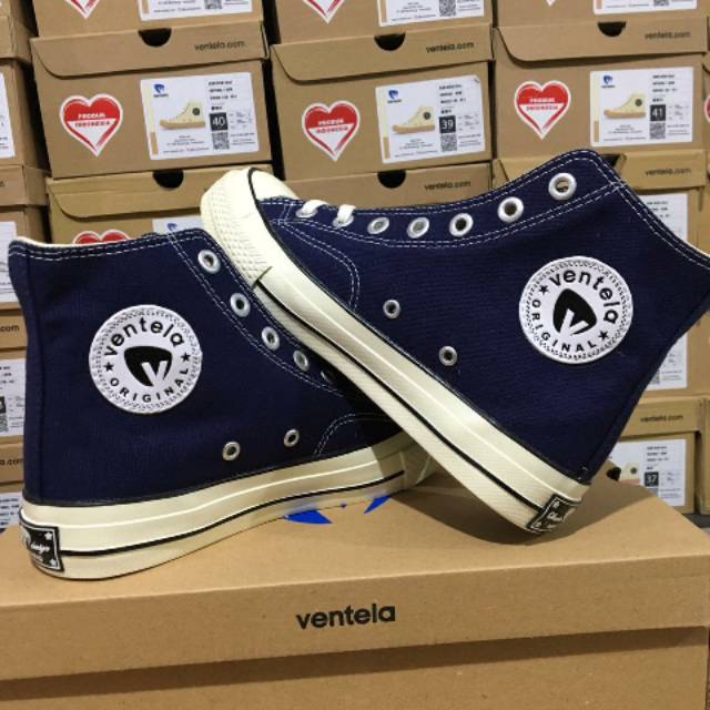 SEPATU VENTELA 70 S BIRU NAVY ORIGINAL VENTELLA VENTALA