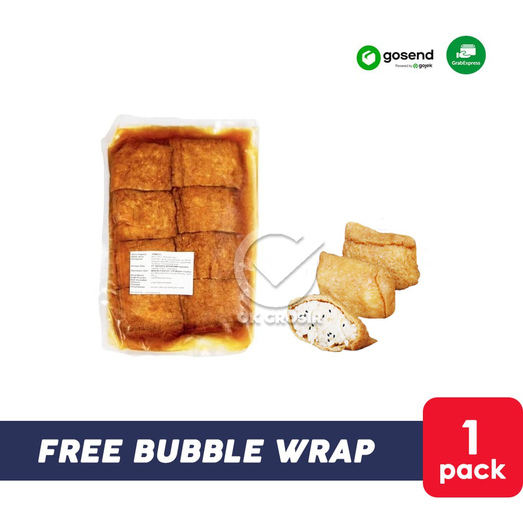 

Ajitsuke Inari Kulit Tahu Sushi Jepang 40 pcs Halal (1 pack) KHUSUS INSTANT