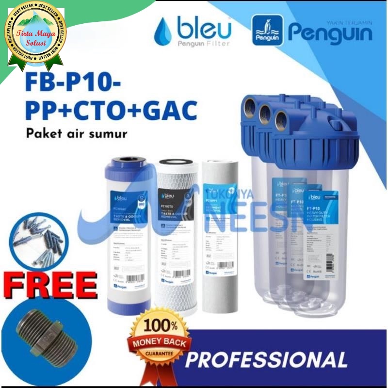 Urutan Pemasangan Cartridge Filter Air Yang Benar Sesuai Kondisi Air