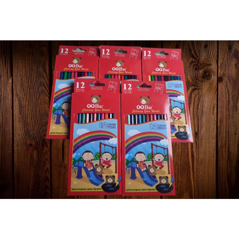 

Pensil warna panjang 12warna fancy