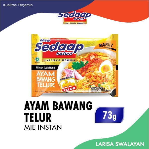 

SEDAAP Mie Instan Ayam Bawang Telur Bag 73GR