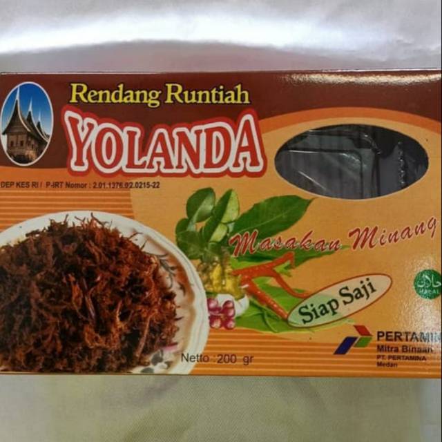 

RENDANG DAGING RUNTIAH / SUIR ( YOLANDA) 200gram