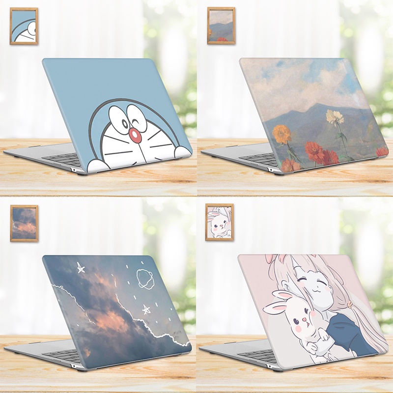 Computer Stickers Computer Laptop Skin Vinyl 2 Sides Laptop Skin for 11/12/13/14/15/17 Inch Universal Huawei Matebook D14 Computer Case Mate13 Notebook D15 Cartoon Cute Protective Cover X Pro Accessories Magicbook14 Inch Sticker Customized 2021 Silicone