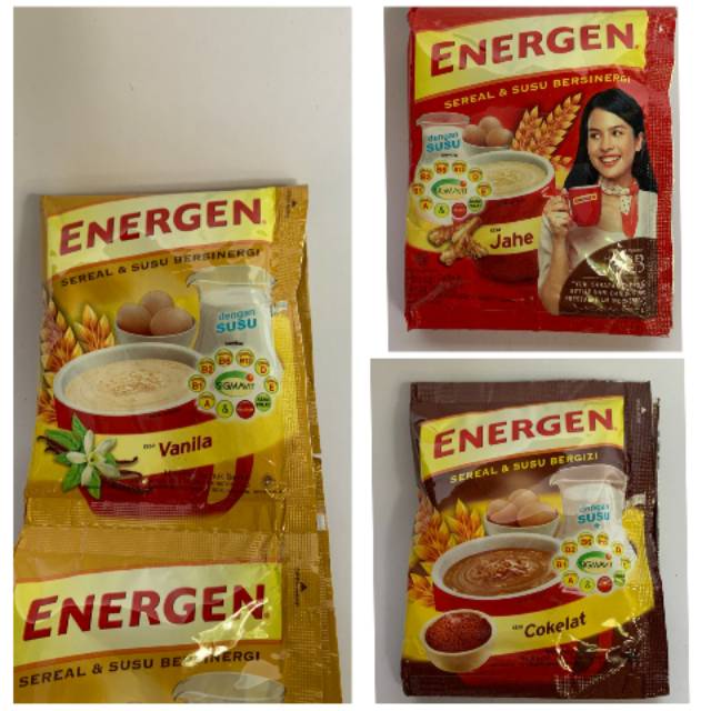 

Energen Coklat/ Vanilla / Jahe