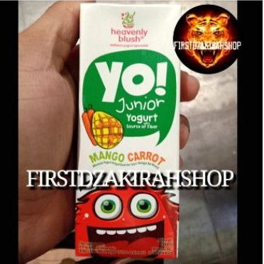 

heavenly blush yo junior yogurt mango carot 200ml