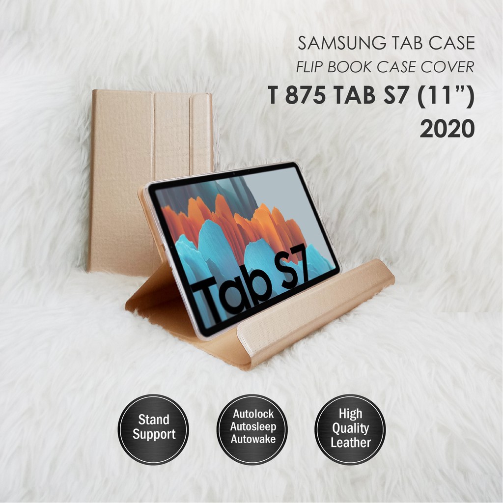 SAMSUNG TAB CASE S7 11 INCH T875 2020 FLIP BOOK COVER CASE