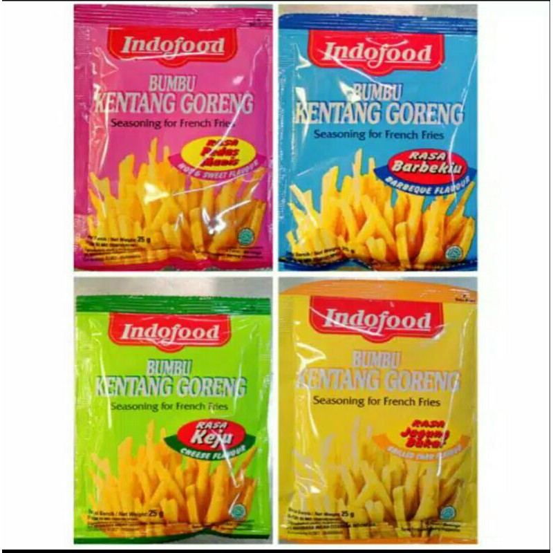 

indofood bumbu kentang goreng .