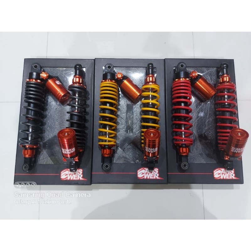 SHOCK TABUNG ATAS MIRING ANSWER 007 CLICK 340MM