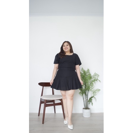 CALSIE SET - SET JUMBO BIGSIZE-HITAM