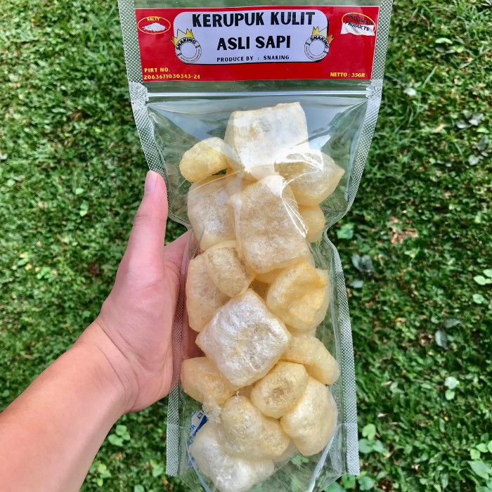 

KERUPUK KULIT ALA SNAKING Netto 35gr