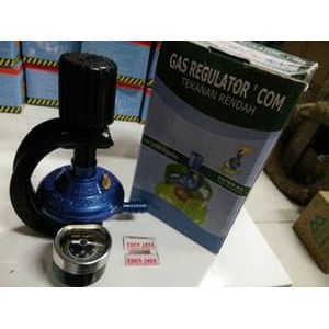 REGULATOR GAS + METERAN "COM" SNI TEKANAN RENDAH