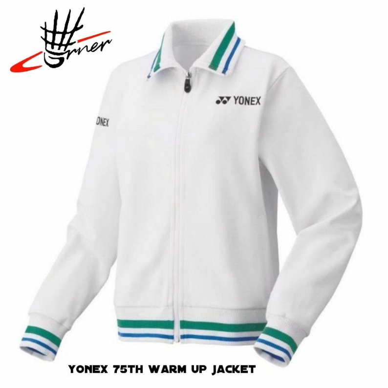 Jaket Badminton Yonex 75th Warm Up Jacket Original JP Code
