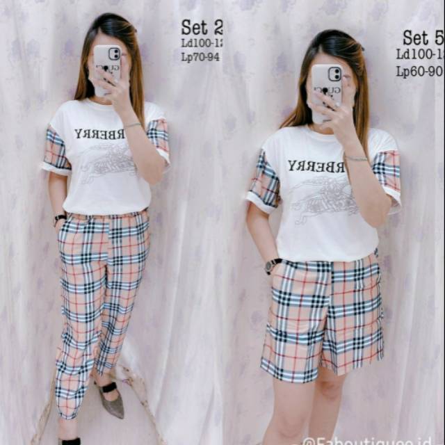 ONE SET BURBERRY IMPORT