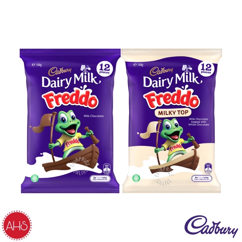 

Cadbury Freddo Milk Chocolate Milky Top Sharepack 12s x 12g