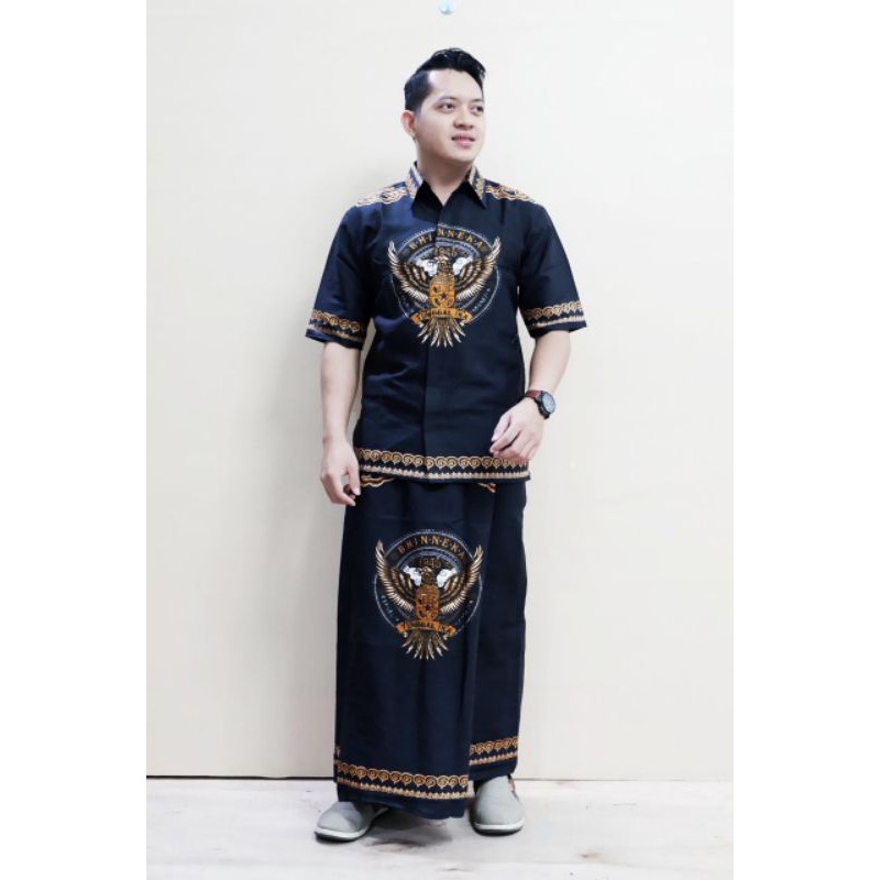 baju Koko setelan sarung